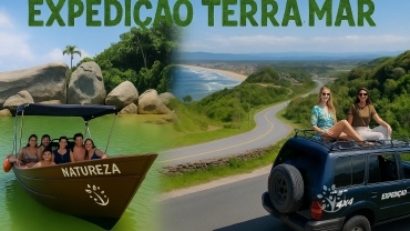 EXPEDIÇÃO TERRA&MAR  (PRAIA DO CAÇÃO + JEEP 4X4 + MIRANTE E MUSEU ECO360º)