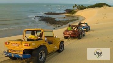 Passeio de Buggy Litoral Sul p/ Até 4 Pessoas