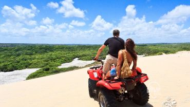 Dia de Aventura Quadriciclo + Arvorismo com Tirolesa