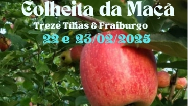 Colheita da Maçã - 22 e 23/02