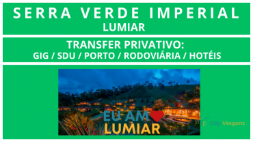 Transfer Chegada ou Saída - Privativo - Lumiar - RJ