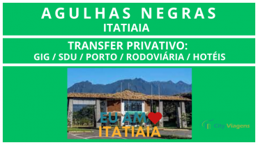Transfer Chegada ou Saída - Privativo - Itatiaia - RJ