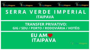 Transfer Privativo Chegada ou Saída Itaipava - RJ