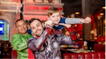 Jantar Tem&aacute;tico na Pizzaria Her&oacute;is da Pizza