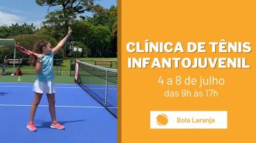 Clínica de Tênis Infantojuvenil | Bola Laranja