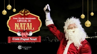 Recife Iluminado Especial de Natal com Papai Noel