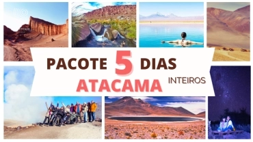 PACOTE 5 DIAS INTEIROS ATACAMA 