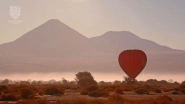 VOAR DE BALÃO NO ATACAMA