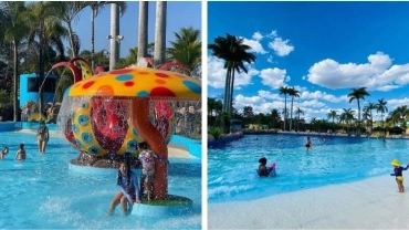 Parque Aquático Aldeia das Águas - Barra do Piraí - RJ - 20 de janeiro (segunda-feira/Feriado)