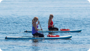 Observação de golfinhos e peixes-boi de stand Up Paddle em Daytona Beach