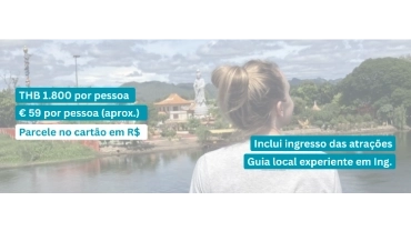 Passeio para Kanchanaburi, River Kwai e trem pela Ferrovia da Morte saindo de Bangkok em inglês