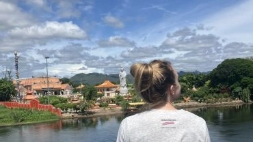 Passeio para Kanchanaburi e estrada da morte saindo de Bangkok em inglês