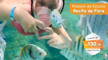 - Passeio de Escuna para Recife de Fora