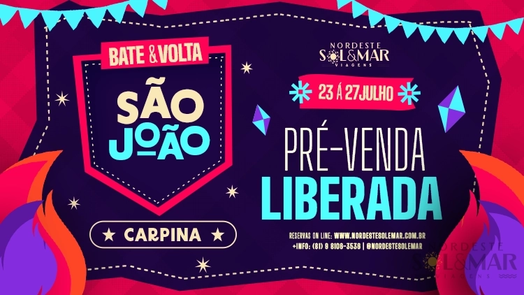 Bate e Volta - S&atilde;o Jo&atilde;o de Carpina 