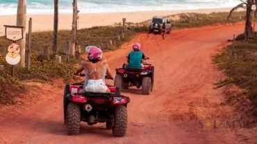 Passeio de Quadriciclo Barra de Cunhaú - Rota 2  (Para até 2 Pessoas)