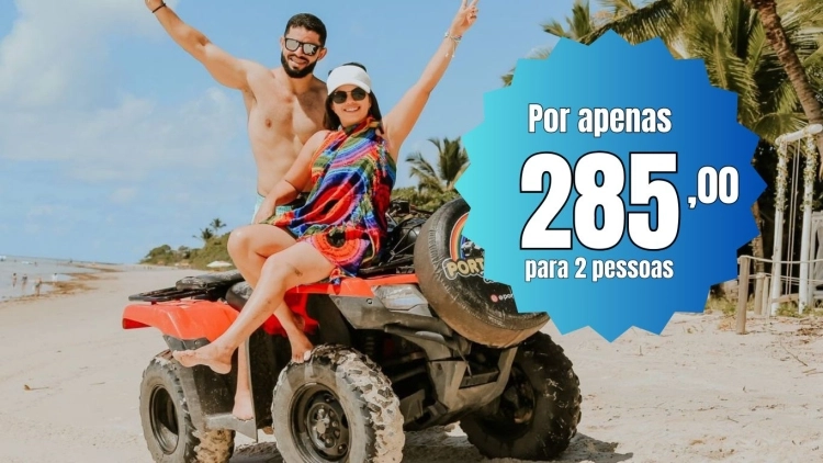 Quadriciclo - Rota Aldeia + Praia