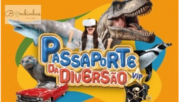 Passaporte da Divers&atilde;o - 5 ou 6 ATRA&Ccedil;&Otilde;ES