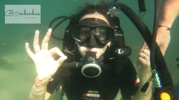 Mergulho com cilindro