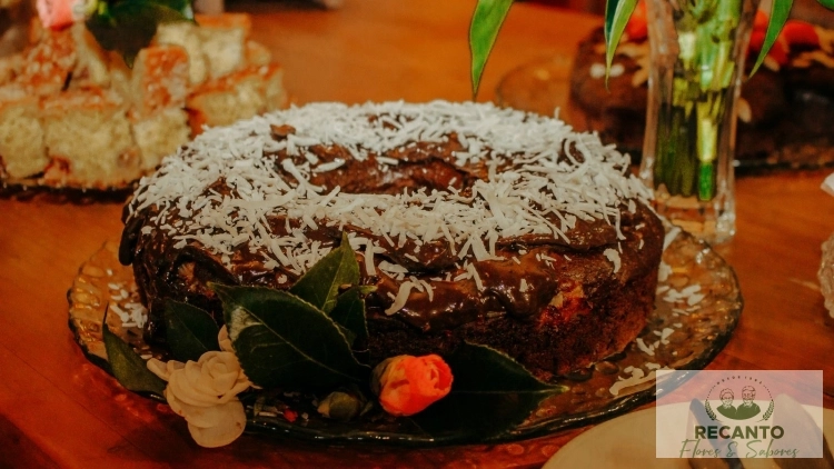 Caf&eacute; Abra&ccedil;o de V&oacute; no Recanto Flores e Sabores