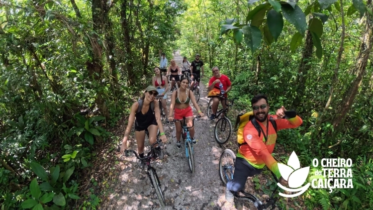 Bicitrilha do Guaratuba em Bertioga &ndash; Bike, Po&ccedil;o do Lim&atilde;o e Cachoeira