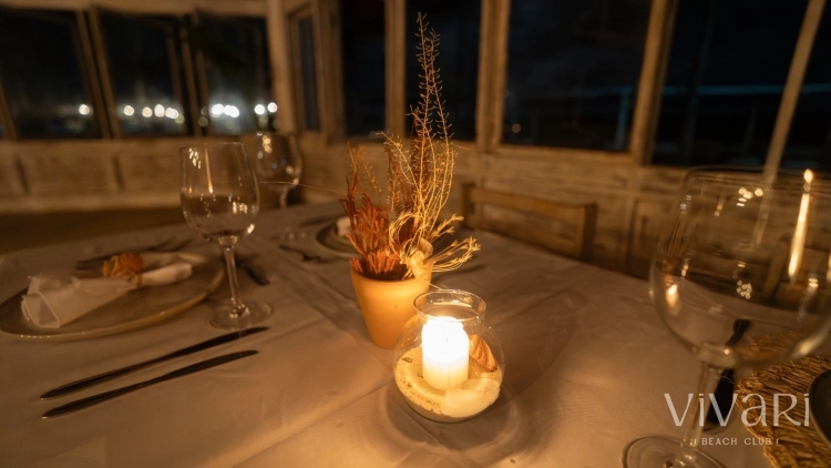 Mesa de velas, Luar de Velas - Jantar Incluso