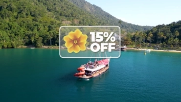 Passeio de Escuna na Ilha Grande, Praias e Aquários Naturais