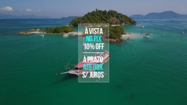 Angra dos Reis | Passeio de Escuna Praias e Aquários Naturais