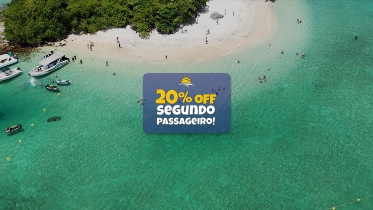 Super Lagoa Azul | Promo&ccedil;&atilde;o 20% no segundo passageiro