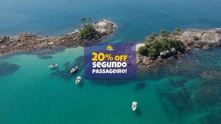 Ilhas Paradis&iacute;acas | Promo&ccedil;&atilde;o 20% no segundo passageiro