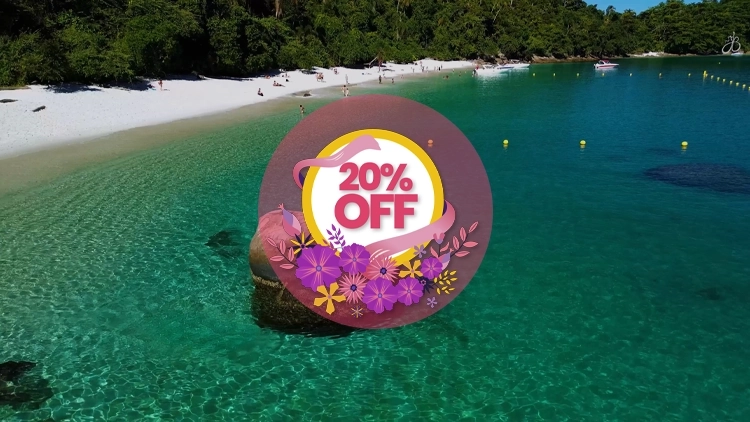 Ilhas Paradis&iacute;acas | Promo&ccedil;&atilde;o 20% no segundo passageiro