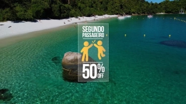 Ilhas Paradisíacas | Promoção 50% no segundo passageiro