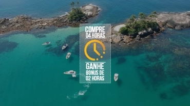 Ilhas Paradisíacas | Passeio Privativo Pague 04h Ganhe 02h Bônus