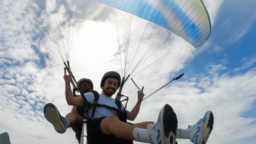 Viva essa experiência inesquecível no céu do Rio!