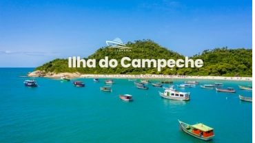 Passeios de barco - Praias de Floripa - Iha do Campeche