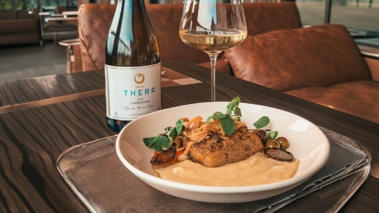ALMO&Ccedil;O E JANTAR &Agrave; LA CARTE E HARMONIZADO - THERA WINE BAR