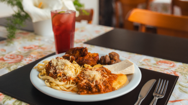 Almoço Tradicional Típico Italiano - menu intermediário