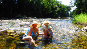 Banho de Rio na Floresta - Estadia no Brisa da Mata Ecolodges