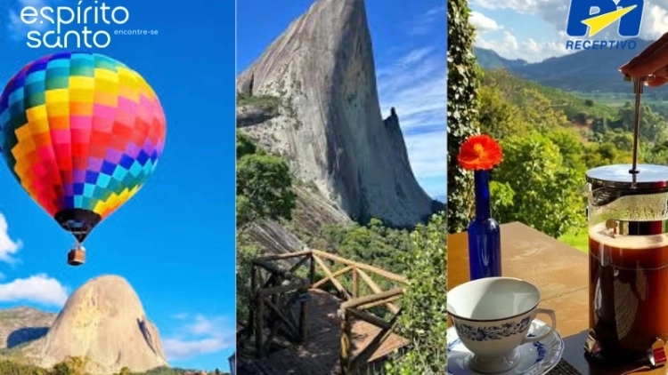 Pedra Azul - Passeio de Bal&atilde;o + Alquimia do Caf&eacute;  - Privativo