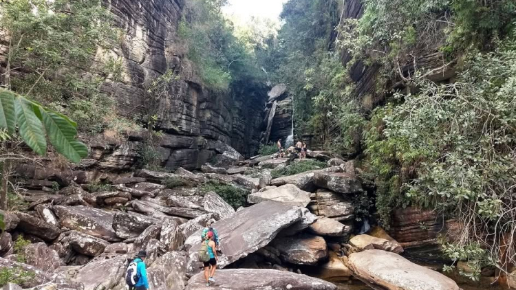 Cachoeiras Ma&ccedil;a, Chuvisco, Intancado e Lajeado