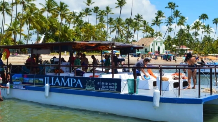 Passeio de Catamar&atilde; com transporte incluso (Receptivo BORA BORA sem Day use)