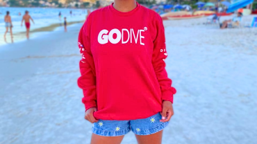 Moletom GO DIVE