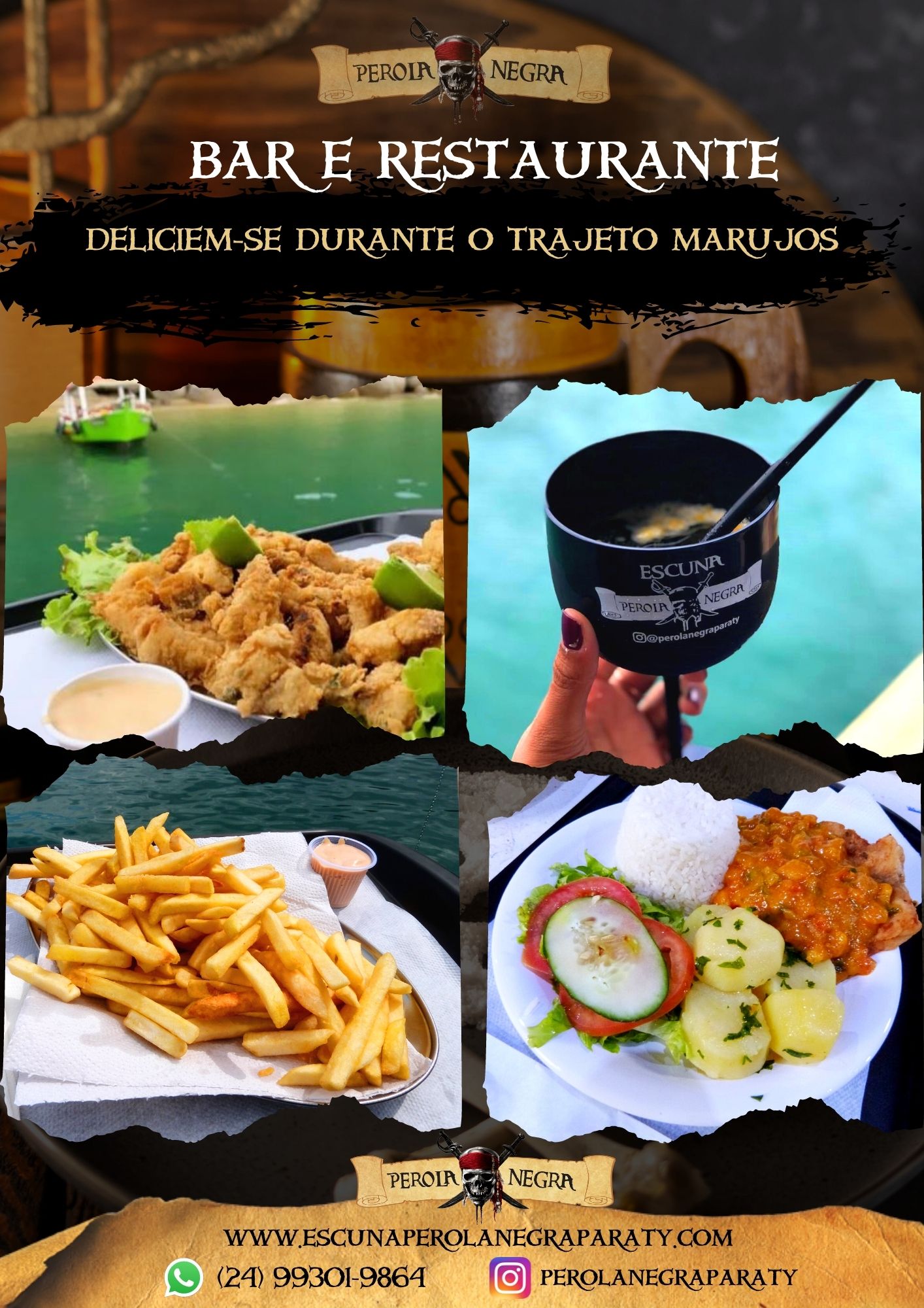 Passeio de Escuna em Paraty - Pérola Negra