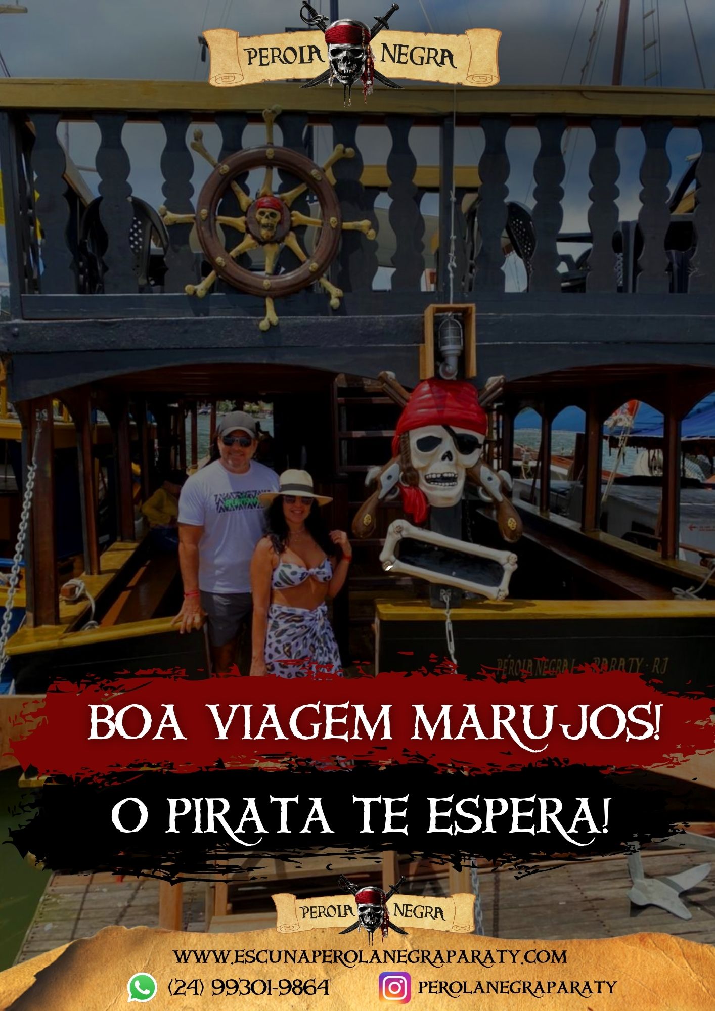 Passeio de Escuna em Paraty - Pérola Negra