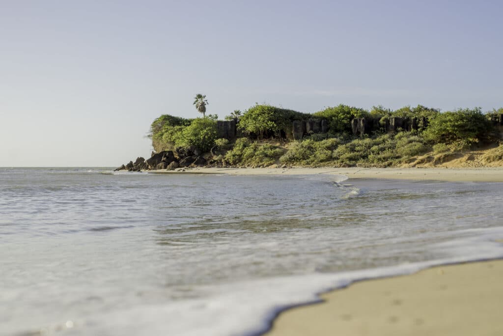 Praia de Tourinhos pertencente ao passeio de São Miguel do Gostoso
