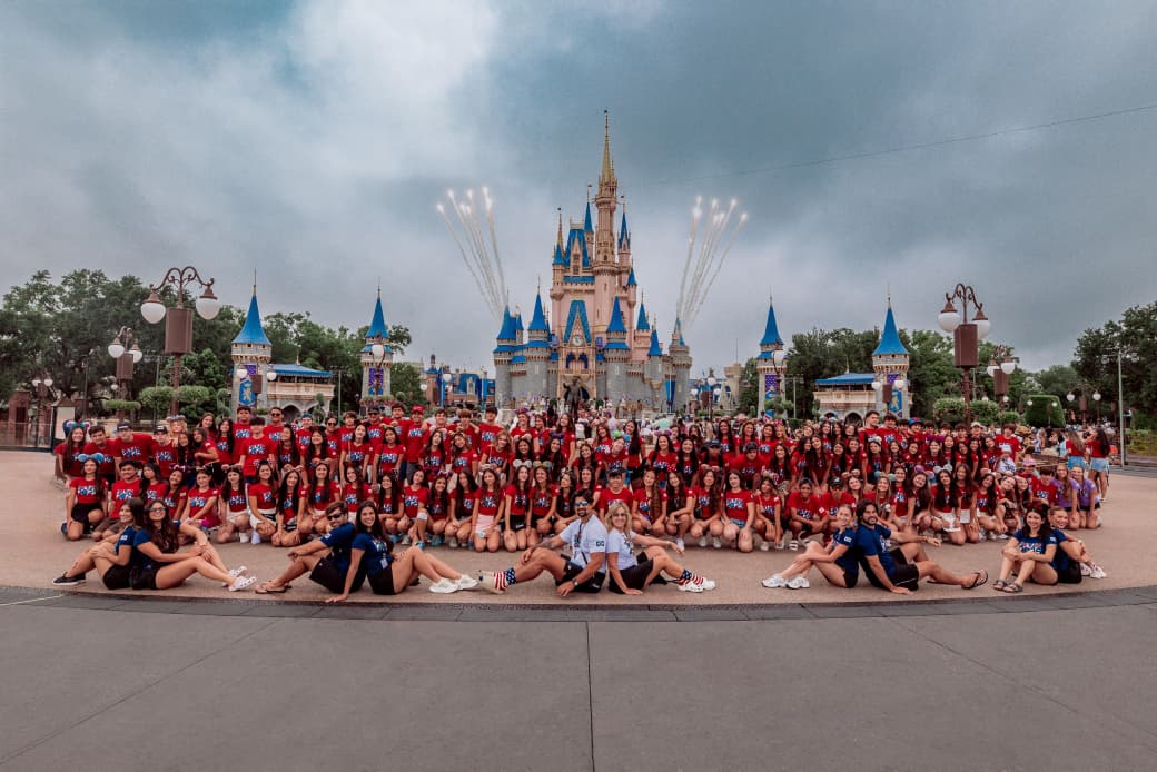 Grupo Disney Castle Day